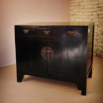 Komoda czarna [YK0053]