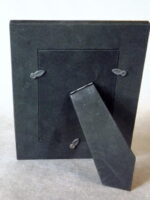 Ramka na zdjęcie stojąca kolor srebrny kratka 19.5x15 cm - obrazek 2