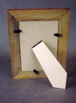 Drewniana ramka na zdjęcie dekoracja na ukos 19x14 cm - obrazek 2