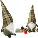 SKRZAT Świąteczny Krasnal GNOM Ozdoba Świąteczna Prezent 38cm