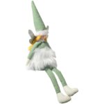 Pluszowy Anioł Siedzący ze Zwisającymi Nogami 40cm – Kolor Zielony - obrazek 3