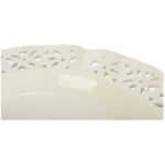 Elegancki Talerz Obiadowy Ceramiczny 30,5 cm w Kolorze Białym - obrazek 2