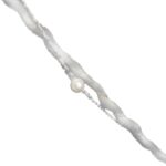 WSTĄŻKA Taśma świąteczna wełniana ze śnieżynkami - obrazek 3