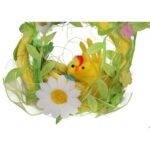 Kurczaczek w kółku zawieszka 9cm żółta - obrazek 3