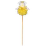 Żółta Figurka Owcy o Wysokości 25 cm