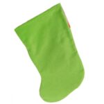 Skarpeta na prezenty dekorowana ZIELONA - obrazek 3