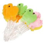 Widelczyki do Zakąsek w Kształcie Kurczaczków - Komplet 12 Sztuk - obrazek 2