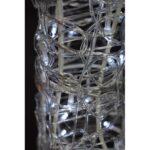 Renifer z białym LED, ruchomą głową, 70 cm, zasilany sieciowo, do użytku na zewnątrz i wewnątrz. - obrazek 3