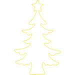 Ozdoba świąteczna led NEON CHOINKA