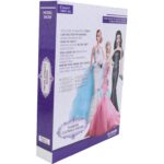 Lalka w różowej sukience i różowym kapeluszu w zestawie - obrazek 3