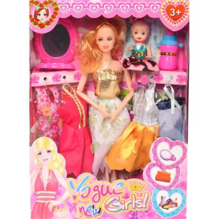 Lalka w zestawie z małą laleczką nr.5