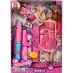 Zestaw Kreatywna Fryzjerka z Lalką i Akcesoriami do Stylizacji Włosów