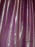 Elegancka Zasłona Wrzosowa Dwuwarstwowa z Koralikami - obrazek 2