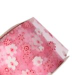 Wstążka Dekoracyjna Różowa w Kwiatki 5 cm - Idealna na Wielkanoc i Wiosnę - obrazek 3