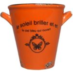 Seledynowy Ceramiczny Kubek-Osłonka w Stylu Vintage, Wysokość 10,5 cm - obrazek 2