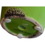 Osłonka Ceramiczna 'Vintage' w Kolorze Zielonym o Wysokości 10,5 cm - obrazek 2