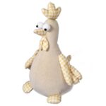 KURA Z LNU FIGURKA 25CM ŻÓŁTA