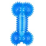 Kość-gryzak dla psa z bezpiecznej gumy, kolor niebieski