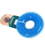 Gryzak gumowy piszczący ciemno niebieski gum39 - obrazek 3