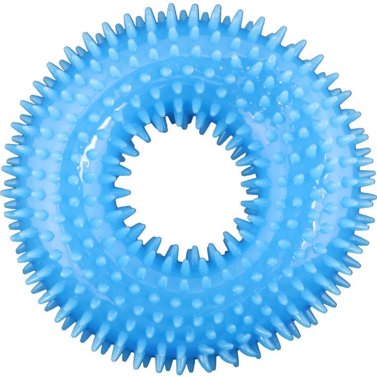 gum39niebieski Piszczący Gryzak dla Zwierząt, Niebieski, Wytrzymały i Bezpieczny, 13cm - obrazek 1