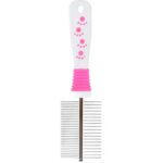 SZCZOTKA ZGRZEBŁO GRZEBIEŃ DO SIERŚCI PSA KOTA różowa