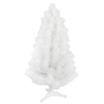 Biała Choinka Sztuczna 90 cm – Gęsty Świerk - obrazek 2