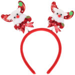 Opaska na głowę z RENIFERAMI 23 cm - obrazek 2
