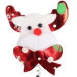 Opaska na głowę z RENIFERAMI 23 cm - obrazek 3