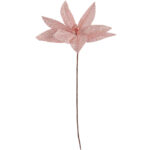 GWIAZDA BETLEJEMSKA POINSECIA OZDOBA KWIAT NA CHOINKĘ DEKORACJA DO STROIKA NA ŚWIĘTA RÓŻOWA - obrazek 2