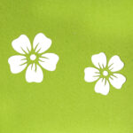 Serweta filcowa wiosenna zielono żółta 41×30 cm - obrazek 3