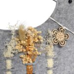 Figurka KURA filcowa dekoracja wiosenna na WIELKANOC 30cm - obrazek 3