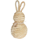 Zając ze słomy Ozdoba Wielkanocna Figurka 30 cm