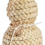 Zając ze słomy Ozdoba Wielkanocna Figurka 30 cm - obrazek 2