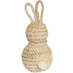 Zając ze słomy Ozdoba Wielkanocna Figurka 30 cm - obrazek 3