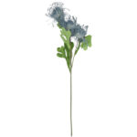 PROTEA gałązka 3 kwiatów dodatek kolor Niebieski - obrazek 2