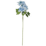 GAŁĄZKA POTRÓJNEJ GERBERY KOLOR NIEBIESKI - obrazek 2