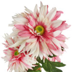 GAŁĄZKA POTRÓJNEJ GERBERY KOLOR RÓŻOWY - obrazek 3