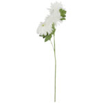 GAŁĄZKA POTRÓJNEJ GERBERY KOLOR BIAŁY - obrazek 2