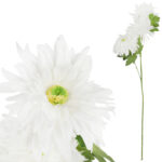 GAŁĄZKA POTRÓJNEJ GERBERY KOLOR BIAŁY