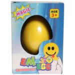 MAGICZNE JAJKO WYKLUWAJĄCY SIĘ FIGURKA EMOTKI NIESPODZIANKA ROSNĄCA W WODZIE - obrazek 3