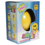 MAGICZNE JAJKO WYKLUWAJĄCY SIĘ FIGURKA EMOTKI NIESPODZIANKA ROSNĄCA W WODZIE - obrazek 2