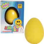 MAGICZNE JAJKO WYKLUWAJĄCY SIĘ FIGURKA EMOTKI NIESPODZIANKA ROSNĄCA W WODZIE