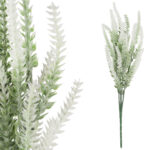 LAWENDA BUKIET SZTUCZNY dodatek do kompozycji biały 36 cm
