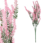 LAWENDA BUKIET SZTUCZNY dodatek do kompozycji różowa 36 cm