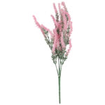 LAWENDA BUKIET SZTUCZNY dodatek do kompozycji różowa 36 cm - obrazek 2