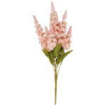 BUKIET 7 GAŁĄZEK OSTRÓŻKI 60 CM KOLOR JASNO RÓŻOWY - obrazek 2
