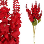 BUKIET 7 GAŁĄZEK OSTRÓŻKI 60 CM KOLOR CZERWONY