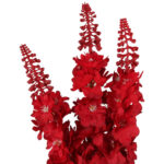 BUKIET 7 GAŁĄZEK OSTRÓŻKI 60 CM KOLOR CZERWONY - obrazek 3