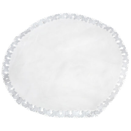 Serwetka BIAŁA DO KOSZYCZKA WIELKANOCNEGO święconki 24 x 24 cm