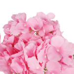 BUKIET 5 HORTENSJI sztuczne kwiaty do wazonu KOMPOZYCJA różowa 48 cm - obrazek 3